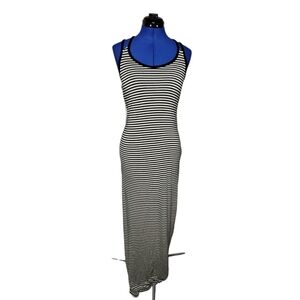 Striped Racerback Maxi Dress